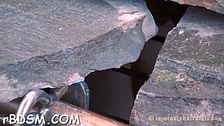 Sadomasochism game involves bound oral and fucking