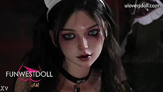 i fucked halloween dark devilish nurse sex doll from uloversdoll