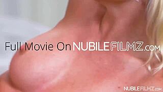 hot blonde deserves hard dick in deepthroat scene