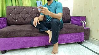 Stepmom catches me filming her reluctant to cheat on dad she still lets me cum on her hairy milf pussy