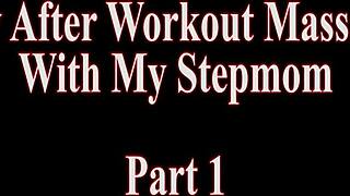 Sheena Ryder Gives Naked Massage to Stepmom After Workout!