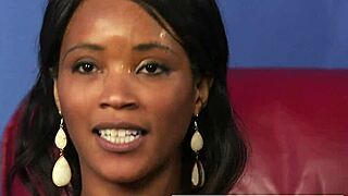 I sucked that british ebony milf until she got a facial.