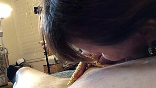 Granny Sucks Cock In Corset POV