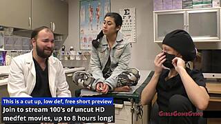 i'm the doctor, ticklin my petite patient stacy shepard in new scrubs, so humiliatin 😈