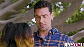 Tiny skater girl Kalani Luana fucks big dick with deepthroat