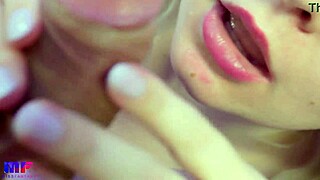 does this blonde suck cock close-up?