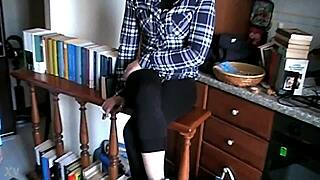 Loser serves goddess in BDSM humiliation