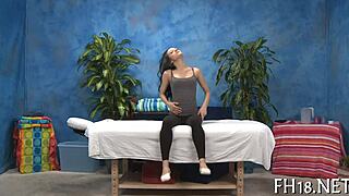 Relaxing massage session with marital aids for couples