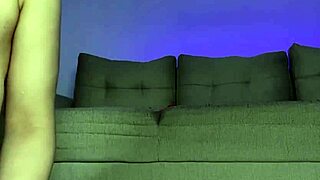 young girl with big tits and ass gets double penetrated, masturbating while taking cum in her mouth