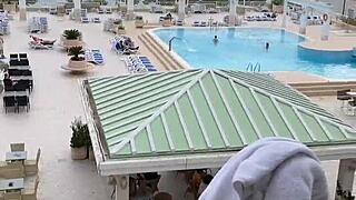 i masturbate with lisa on the balcony