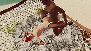 mikie's dream of black anal fucking