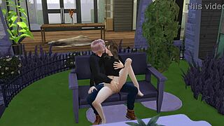 Sims 4 hot teacher lets student fuck for extra credit