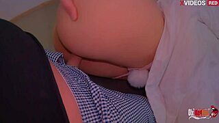 Stepbrother Sneaks into Hot Stepsis Bedroom for Blowjob and Fisting