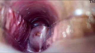 Vaginal Orgasm Explored With Speculum!