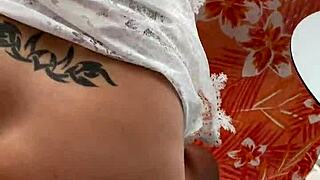 i masturbate with lisa on the balcony