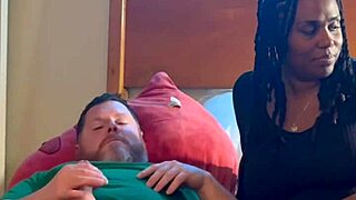 Ebony Slut Fucks White Guy 😍