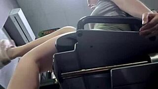 I squirt extremly in the gym