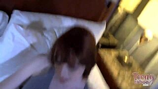 Redhead Michelle Anthony Begs Stepdad Seth For Creampie In Lingerie On Bed