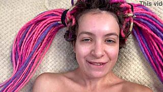 pov fucked teen 18+ alternative girl in missionary and cum at her ponytail face teaser, big pussy lips young 18+ teen 18+ muscular not sister pigtails beautiful huge cumshot bdsm?