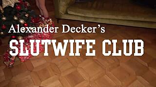 candie cross dominates santa in rough xmas roleplay