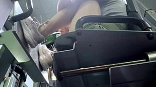 I squirt extremly in the gym