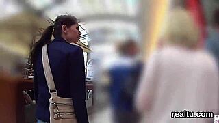 Czech Teen Seduced In Mall, Undresses For Huge Cock Drilling In Pov Reality