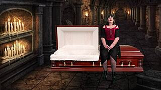 Granny Peggy Sue Performs Vampiric Cocksucking And Swallows Cum.