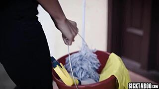 House owner takes babes sweet ass in sucking sex