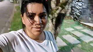 Did the trainer smell your pussy and fill it?