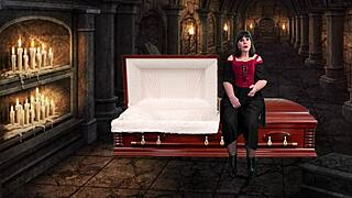 Granny Peggy Sue Performs Vampiric Cocksucking And Swallows Cum.