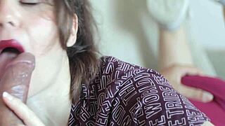 Stepmother Boldly Helps Stepson With Erection