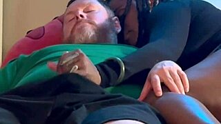 Ebony Slut Fucks White Guy 😍