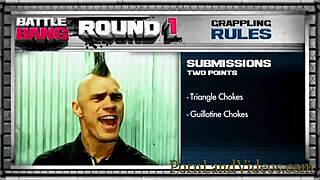 Blonde teen Alexia Rae in battle bang competition