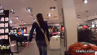 Czech Teen Seduced In Mall, Undresses For Huge Cock Drilling In Pov Reality