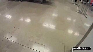 adorable czech nympho was seduced in the mall and pounded in pov