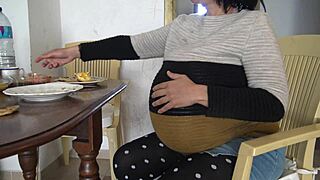 Rich Pregnant Housewife Has Sex With African Immigrant Servant In Taboo Fetish