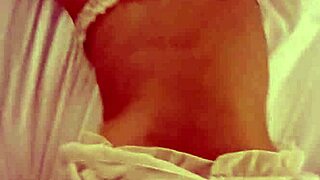 Wow, this Chinese girl in stockings gives an amazing blowjob to that big cock! 😘