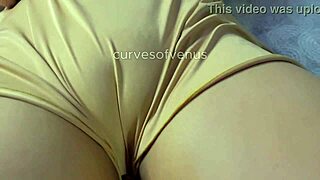 Bold Stepsister Allows Touching Her Shaved Pussy at Home Alone