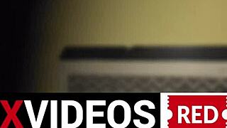 my mother-in-law flashes and strips alone at home