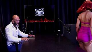 Redhead Shows Off After Husband's Suggestion in Liberal Scene