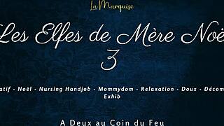 french nursing handjob in les elfes de mère noël 3