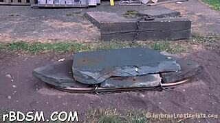 Sadomasochism game involves bound oral and fucking