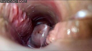 Vaginal Orgasm Explored With Speculum!