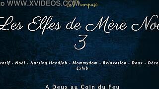 french nursing handjob in les elfes de mère noël 3
