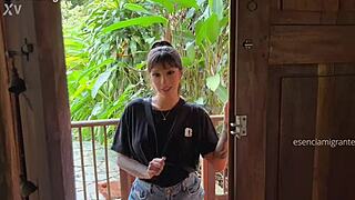 daddys babysitter is at home can you help me experience something