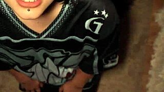 stepsister and stepbrother discover they're in a porn flick