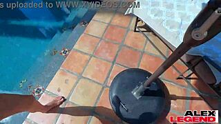 shay sights licks her favorite thick cock outdoors 😋