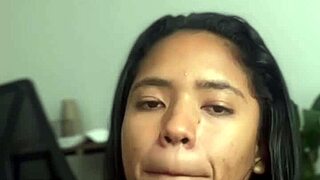 The amateur couple Nysdel shares deep and sloppy intimate moment with licking and swallowing.