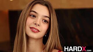 In love beauty gets sensually fucked by lover - molly little 18+