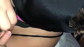 sucking cock while bound and masked in bondage 😏